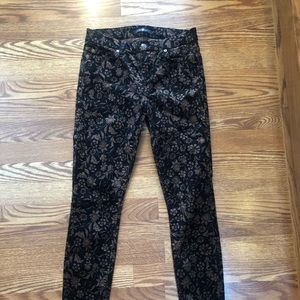 7 for All Mankind Floral jeans